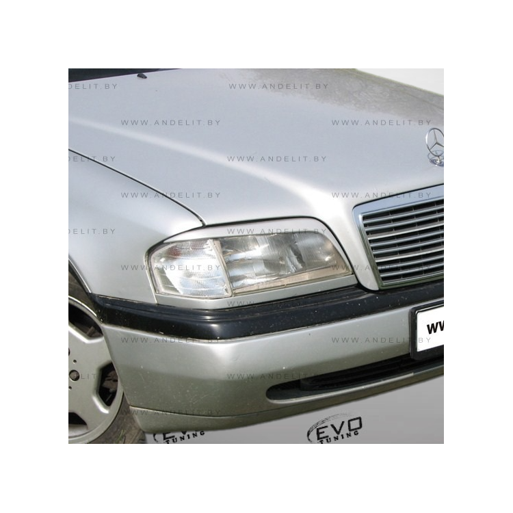 Реснички на фары для Mercedes C W202 Реснички на фары для Mercedes C W202